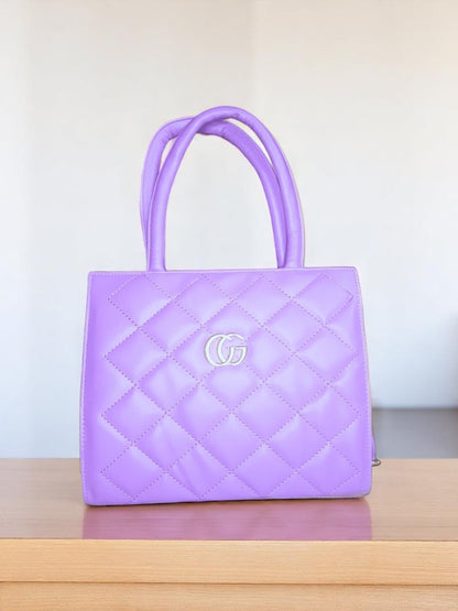 Luxury Quilted Handbag – Elegant Women’s Tote Bag with Premium Artificial Leather