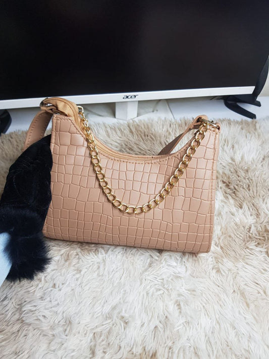 Croc Élise Chain Shoulder Bag