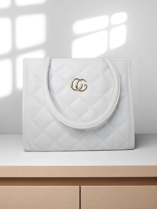 Quilted Top Handle Bag