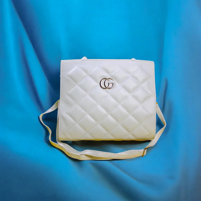 Classic Quilted Tote Bag – Elegant Everyday Handbag for Women